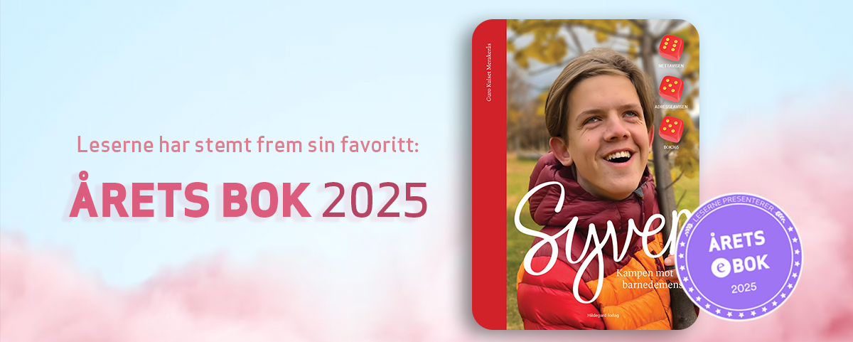 Syver. Kampen mot barnedemens er kåret til årets bok 2025 av leserne til ebok.no