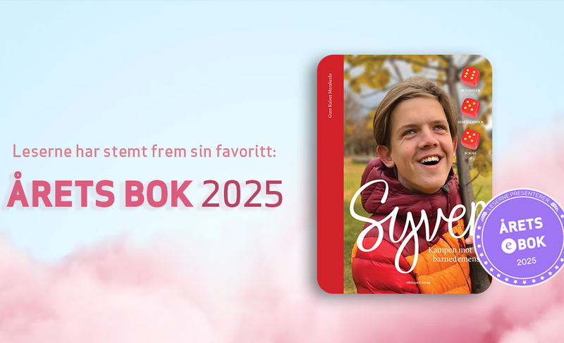 Syver. Kampen mot barnedemens er kåret til årets bok 2025 av leserne til ebok.no