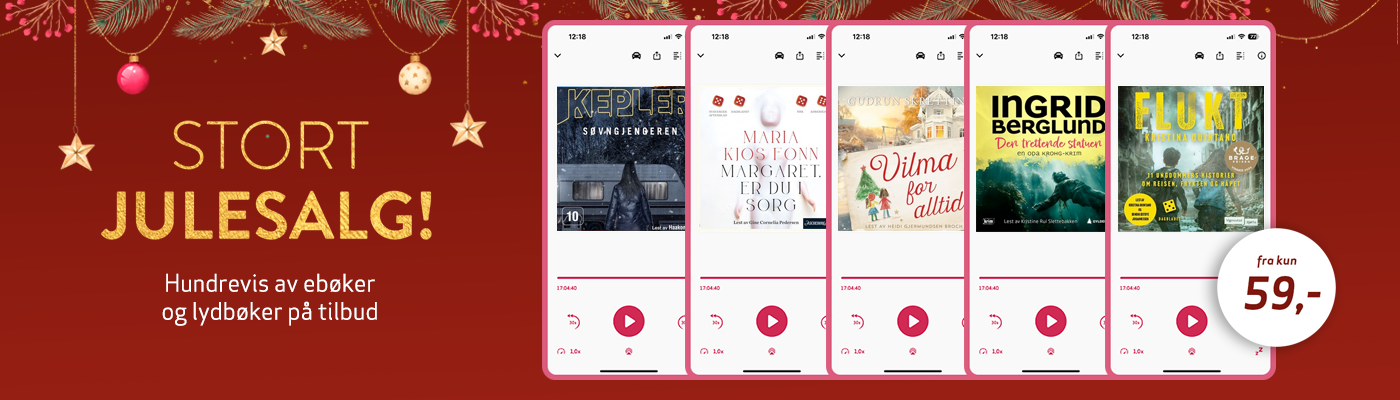 Julesalg lydbøker