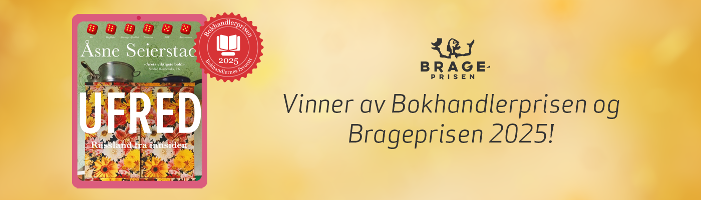 Ufred vinner av Brageprisen og Bokhandlerprisen