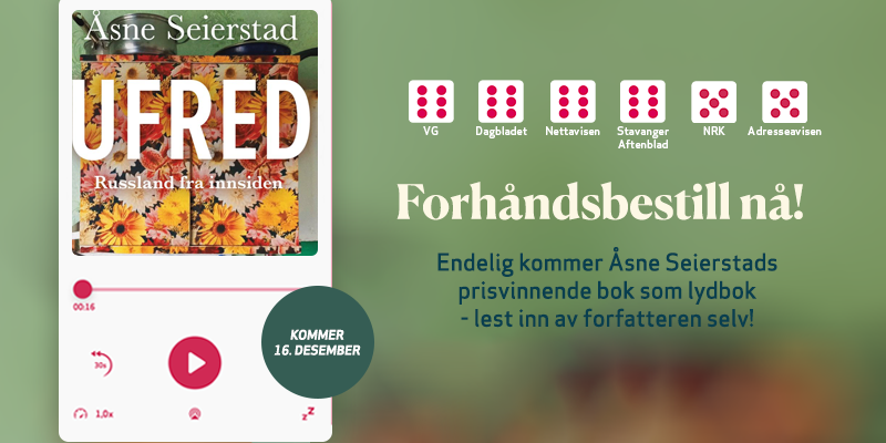 Ufred lydbok forhåndssalg