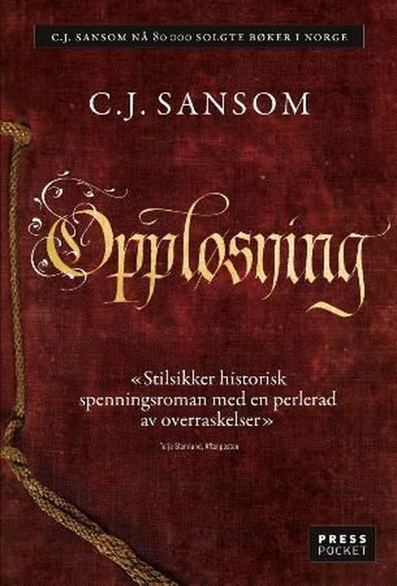Oppløsning (lydbok) av C.J. Sansom