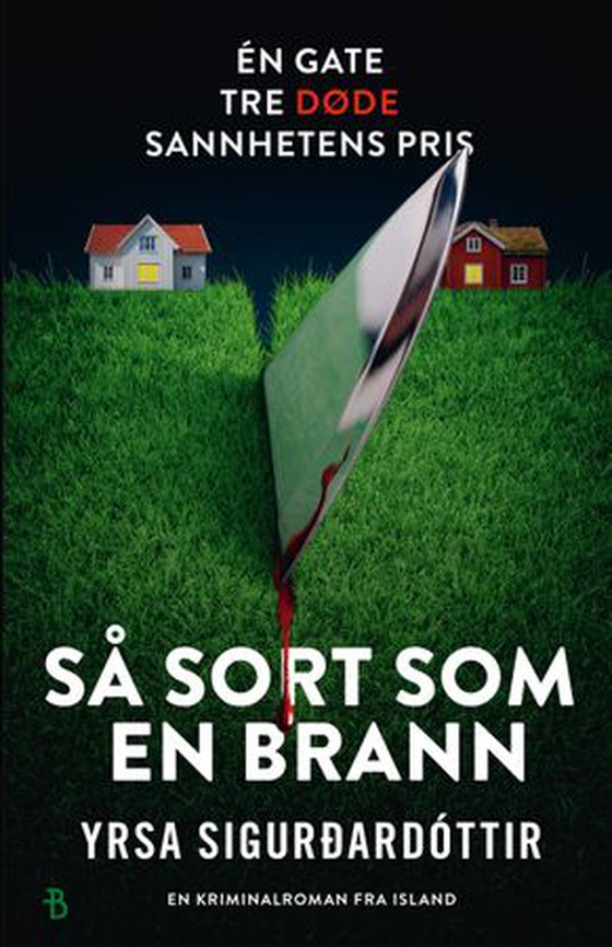 Så sort som en brann