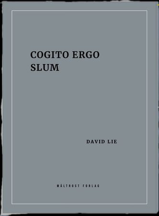 Cogito ergo slum