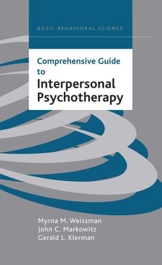 Comprehensive Guide To Interpersonal Psychotherapy (ebok) av Myrna M Weissman