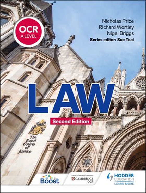 OCR A Level Law Second Edition (ebok) av Richard Wortley