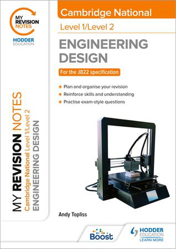 My Revision Notes: Level 1/Level 2 Cambridge National in Engineering Design (ebok) av Andrew Topliss