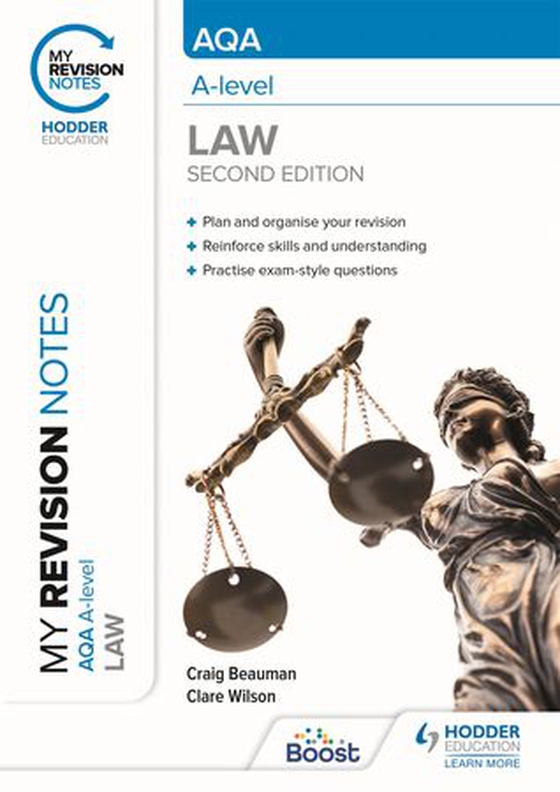 My Revision Notes: AQA A Level Law Second Edition (ebok) av Craig Beauman