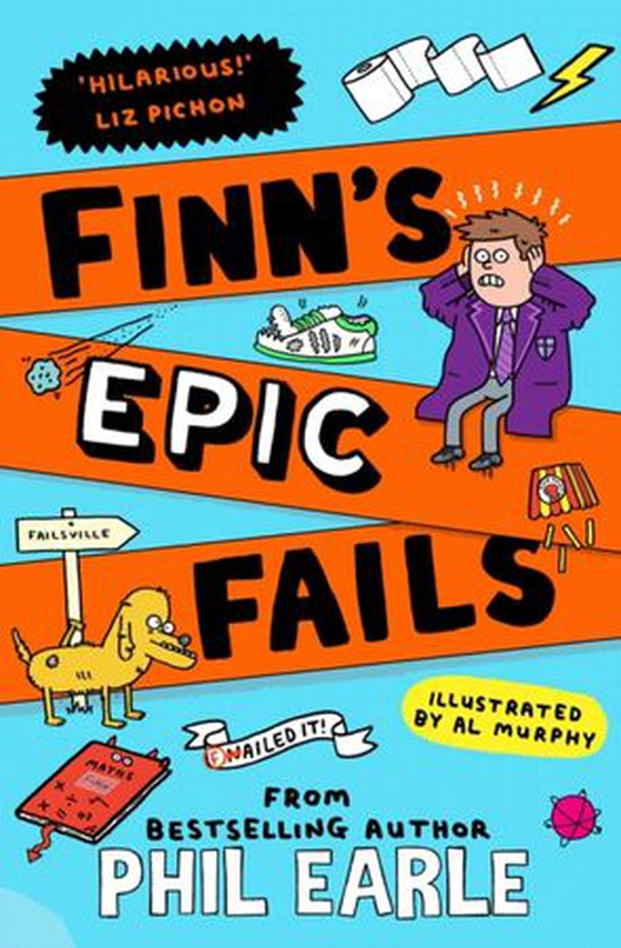 Finn's Epic Fails - The hilarious new series packed with school fails, friendship, pranks and chaos! (ebok) av Phil Earle