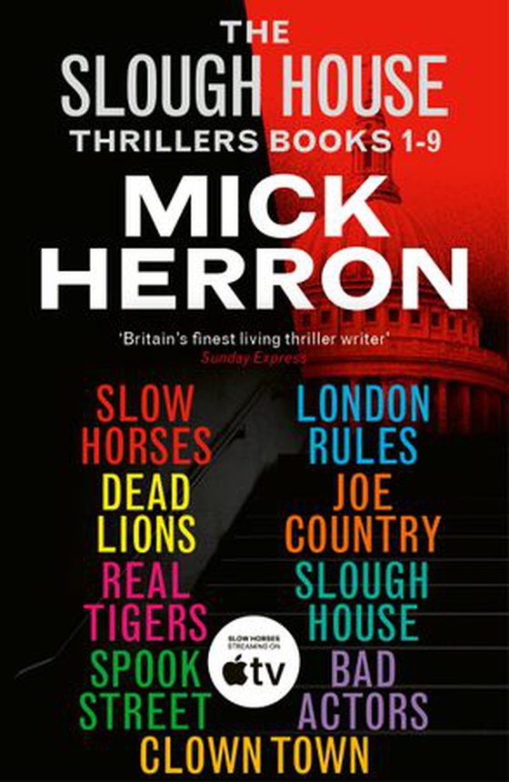 The Slough House thrillers books 1-8