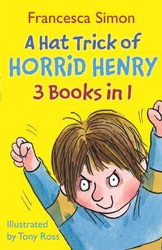 A Hat Trick of Horrid Henry 3-in-1 - Mega-Mean Time Machine/Football Fiend/Christmas Cracker (ebok) av Francesca Simon