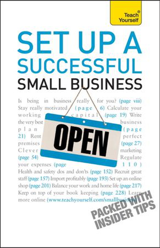Set Up A Successful Small Business: Teach Yourself