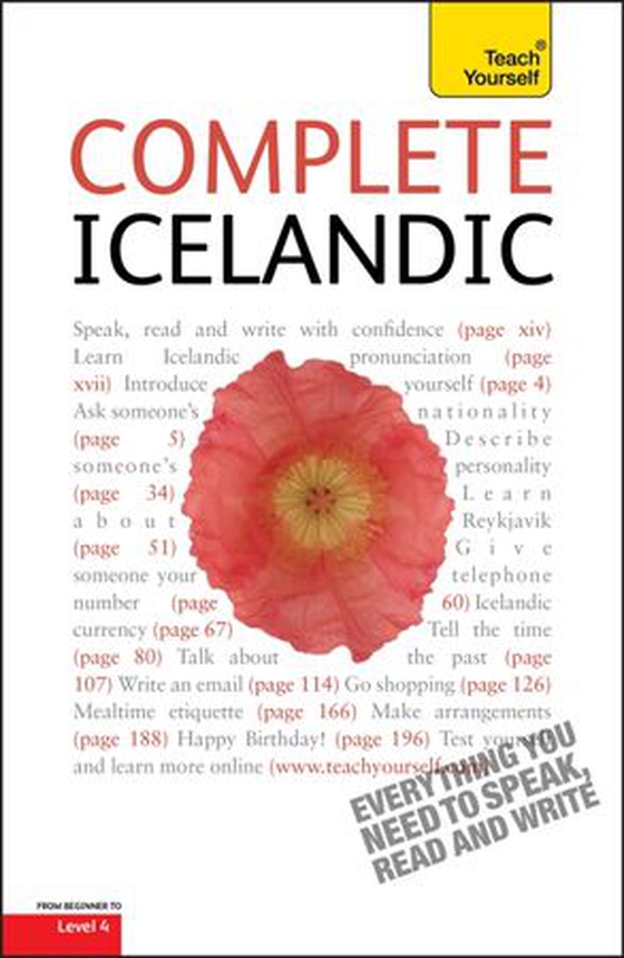 Complete Icelandic Beginner to Intermediate Book and Audio Course - Learn to read, write, speak and understand a new language with Teach Yourself (ebok) av Hildur Jonsdottir