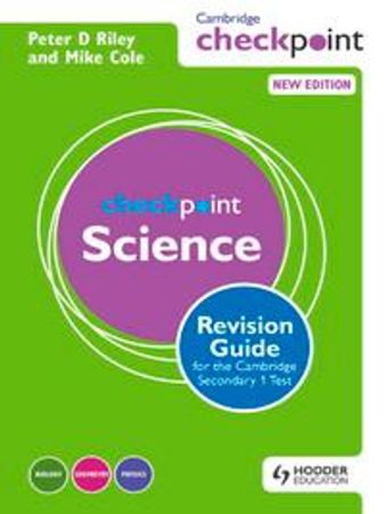 Cambridge Checkpoint Science Revision Guide for the Cambridge Secondary 1 Test (ebok) av Peter Riley