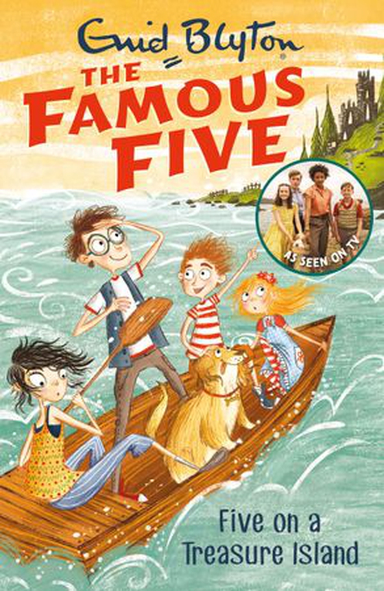 Five on a treasure island (ebok) av Enid Blyton