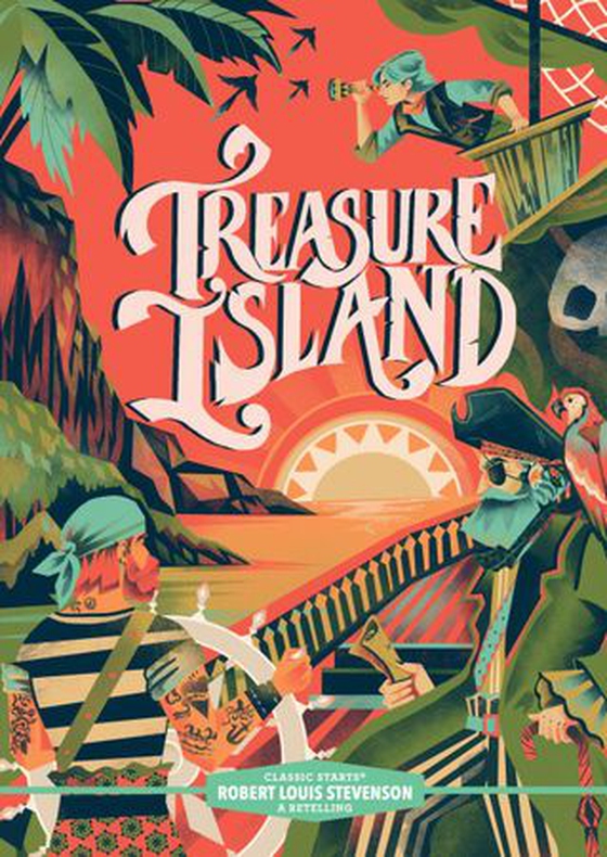 Classic Starts®: Treasure Island (ebok) av Robert Louis Stevenson
