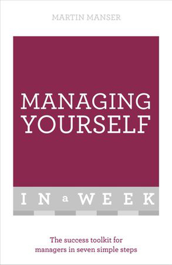 Managing Yourself In A Week