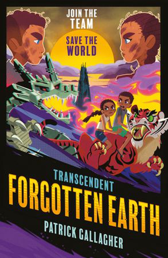 Transcendent: Forgotten Earth - Book 3 - a cyberpunk STEM thriller perfect for teen readers and gamers (ebok) av Patrick Gallagher