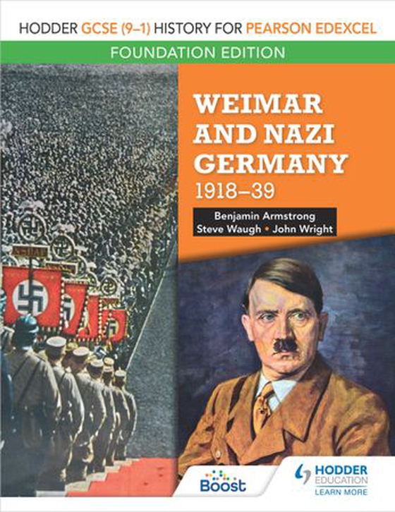 Hodder GCSE (9–1) History for Pearson Edexcel Foundation Edition: Weimar and Nazi Germany, 1918–39 (ebok) av Benjamin Armstrong