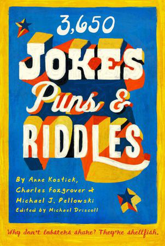 3650 Jokes, Puns, and Riddles (ebok) av Charles Foxgrover