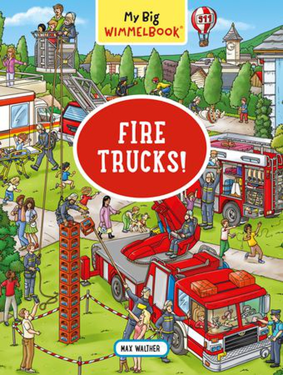 My Big Wimmelbook-Fire Trucks!