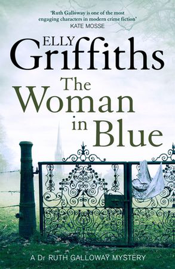 The woman in blue
