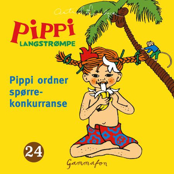 Pippi ordner spørrekonkurranse