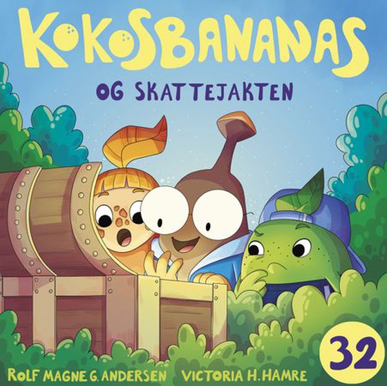 Kokosbananas og skattejakten (lydbok) av Rolf Magne G. Andersen