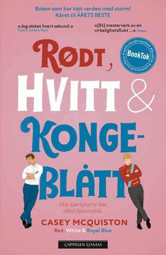 Rødt, hvitt & kongeblått (ebok) av Casey McQuiston