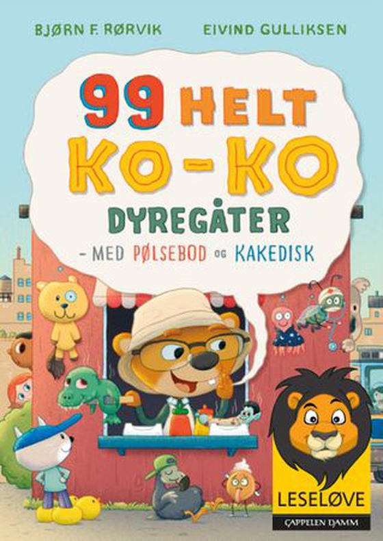 99 helt ko-ko dyregåter - med pølsebod og kakedisk (ebok) av Bjørn F. Rørvik