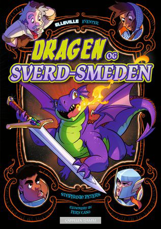 Dragen og sverd-smeden - en kul tegneserie (ebok) av Stephanie Peters