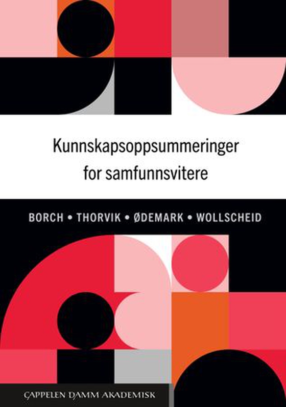 Kunnskapsoppsummeringer for samfunnsvitere (ebok) av Anita Borch