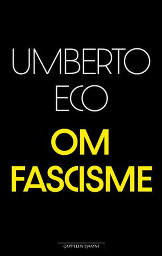 Om fascisme (ebok) av Umberto Eco