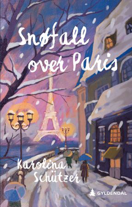 Snøfall over Paris