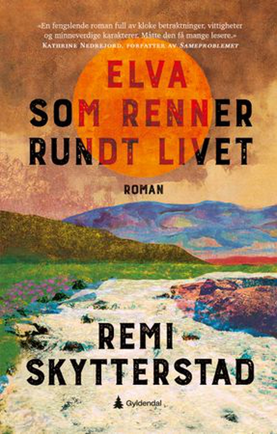 Elva som renner rundt livet
