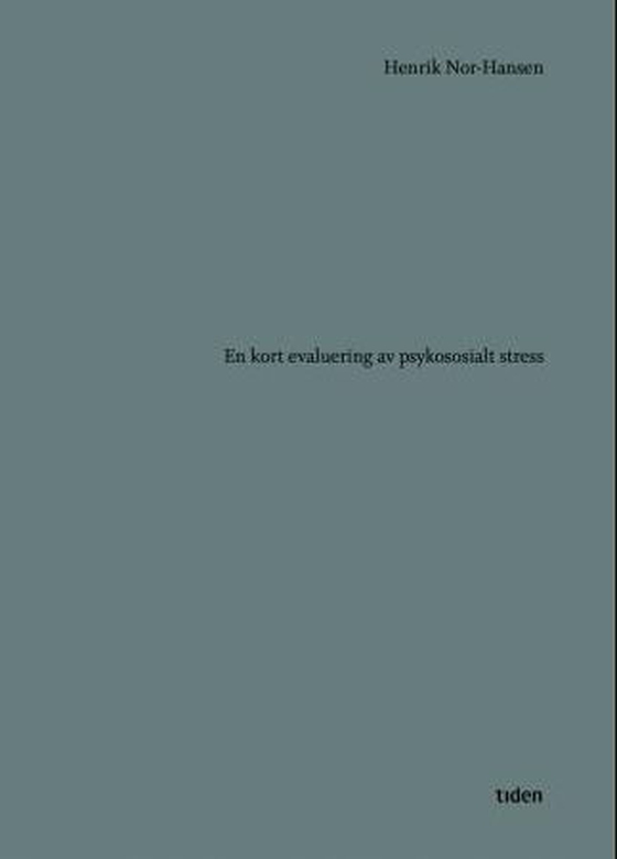 En kort evaluering av psykososialt stress