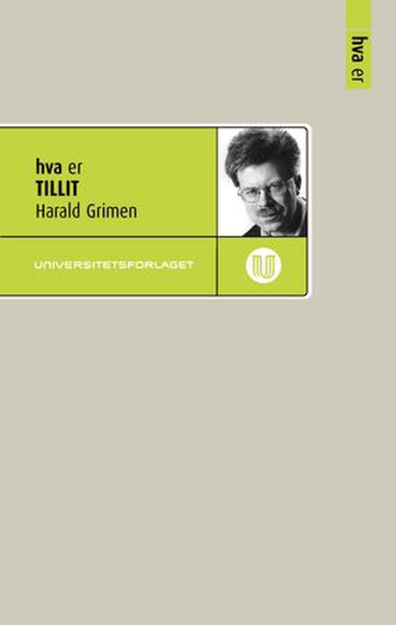 Hva er tillit (ebok) av Harald Grimen