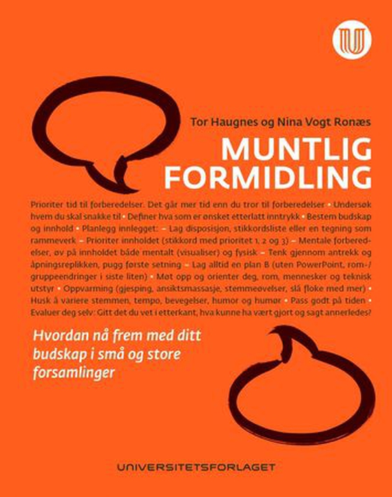 Muntlig formidling