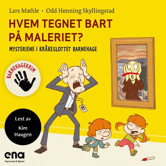 Hvem tegnet bart på maleriet? (lydbok) av Lars Mæhle