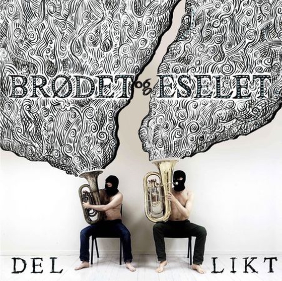 Del likt - epos + sanger (ebok) av Brødet og Eselet