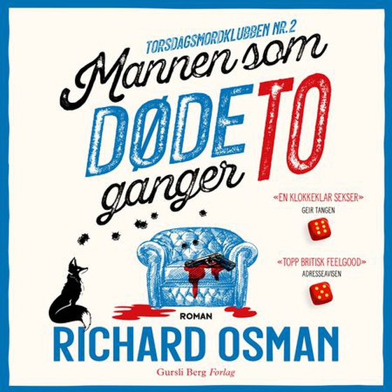 Mannen som døde to ganger (lydbok) av Richard Osman