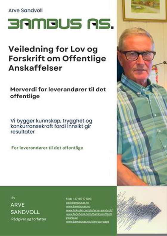 Veiledning for Lov og Forskrift om offentlige anskaffelser 