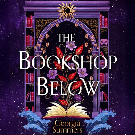 The bookshop below