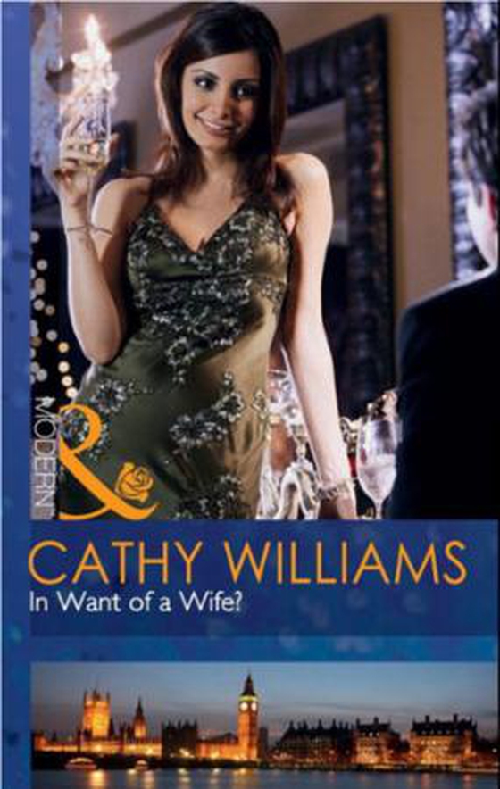 In want of a wife?