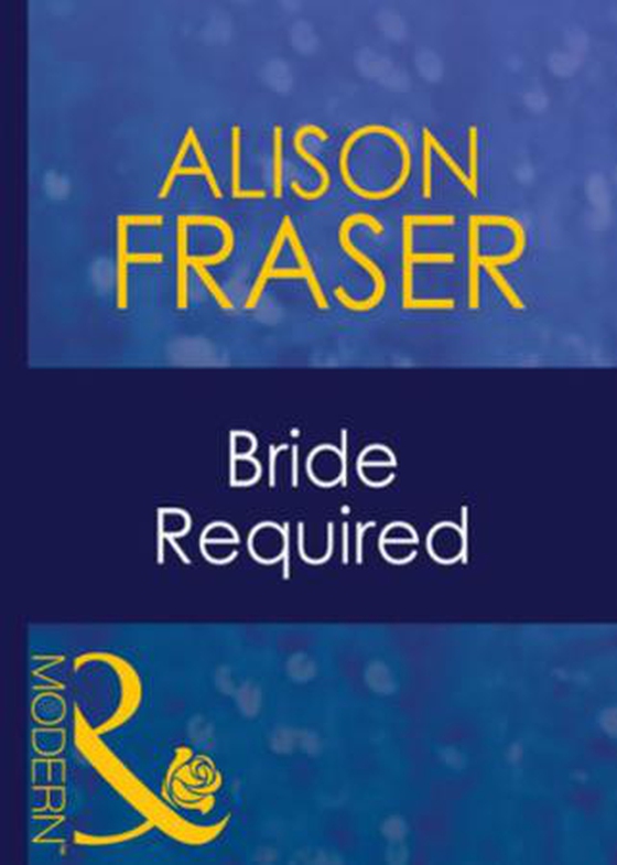 Bride required