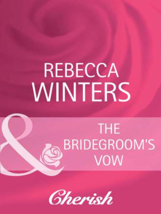 The bridegroom's vow