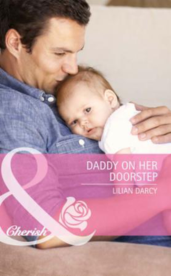 Daddy on her doorstep
