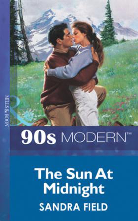 The sun at midnight