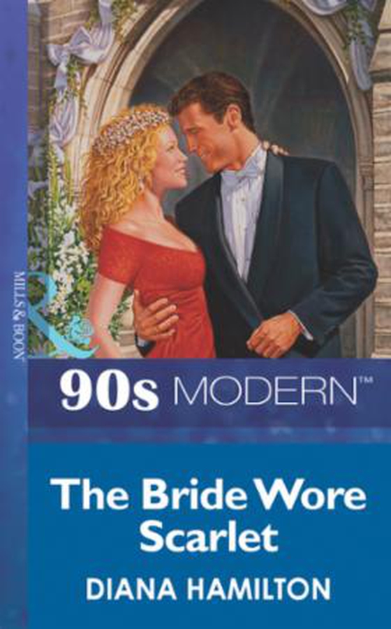 The bride wore scarlet