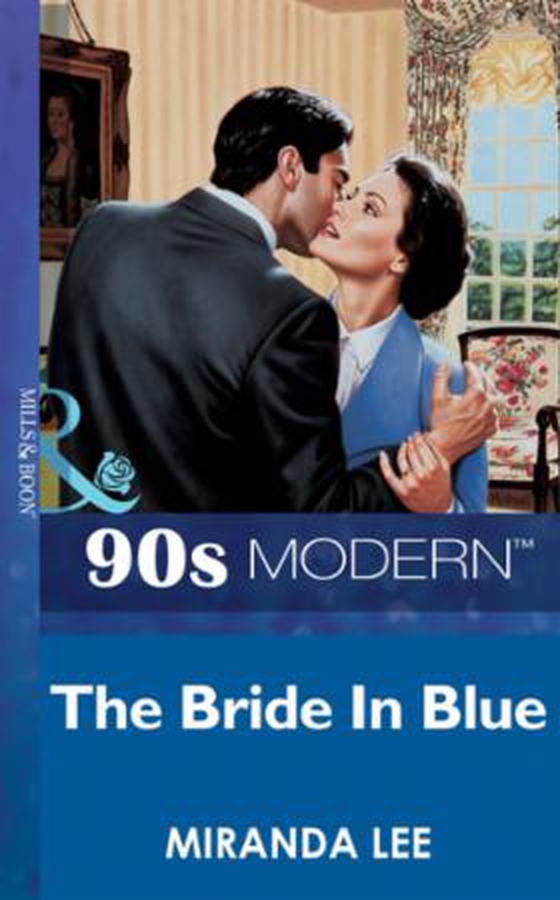 The bride in blue